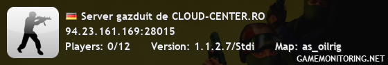 Server gazduit de CLOUD-CENTER.RO