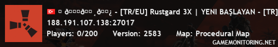 ★ 🆅🅸🅿 - [TR/EU] Rustgard 3X | YENI BAŞLAYAN - [TR]