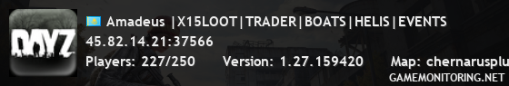 Amadeus |X15LOOT|TRADER|BOATS|HELIS|EVENTS