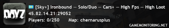 [Sky+] Ironbound — Solo/Duo — Cars+ — High Fps — High Loot