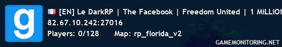 [EN] Le DarkRP | The Facebook | Freedom United | 1 MiLLiON !!!