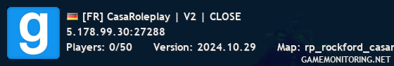 [FR] CasaRoleplay | V2 | CLOSE