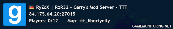RyZoX | RzR32 - Garry's Mod Server - TTT