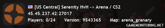 [US Central] Serenity HvH -> Arena / CS2