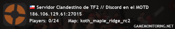 Servidor Clandestino de TF2 // Discord en el MOTD