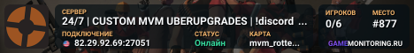 24/7 | CUSTOM MVM UBERUPGRADES | !discord || Hydrogen Hosting D