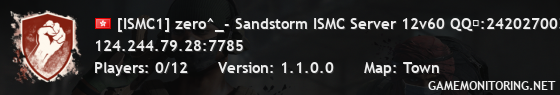 [ISMC1] zero^_- Sandstorm ISMC Server 12v60 QQ群:242027003