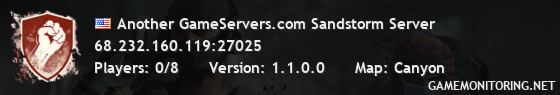 Another GameServers.com Sandstorm Server