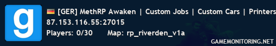 [GER] MethRP Awaken | Custom Jobs | Custom Cars | Printers | Bi