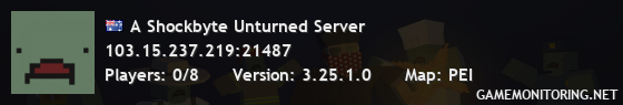 A Shockbyte Unturned Server