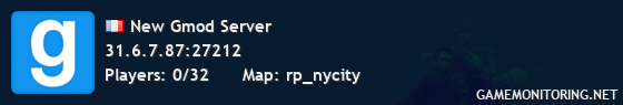 New Gmod Server