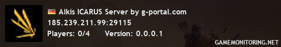 Alkis ICARUS Server by g-portal.com