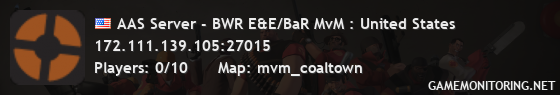 AAS Server - BWR E&E/BaR MvM : United States