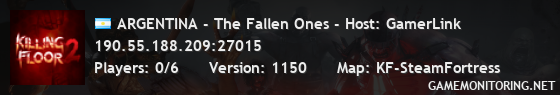 ARGENTINA - The Fallen Ones - Host: GamerLink