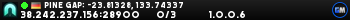 Pine Gap: -23.81328, 133.74337