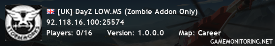 [UK] DayZ LOW.MS (Zombie Addon Only)