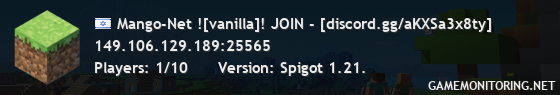 Mango-Net ![vanilla]! JOIN - [discord.gg/aKXSa3x8ty]