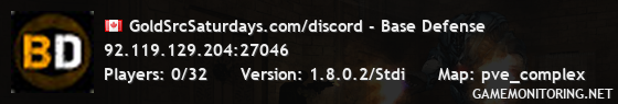 GoldSrcSaturdays.com/discord - Base Defense