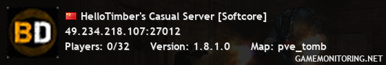 HelloTimber's Casual Server [Softcore]