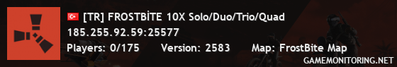 [TR] FROSTBİTE 10X Solo/Duo/Trio/Quad