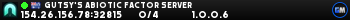 Gutsy's Abiotic Factor Server Gutsy's Abiotic Factor Server