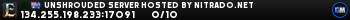 Unshrouded Server hosted by nitrado.net Unshrouded Server hosted by nitrado.net