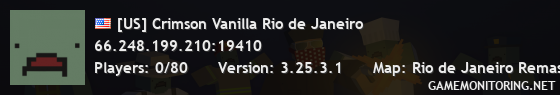 [US] Crimson Vanilla Rio de Janeiro