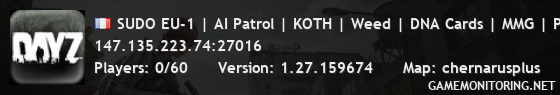 SUDO EU-1 | AI Patrol | KOTH | Weed | DNA Cards | MMG | Paragon SUDO EU-1 | AI Patrol | KOTH | Weed | DNA Cards | MMG | Paragon