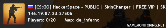 [CS:GO] HackerSpace - PUBLIC | SkinChanger | FREE VIP | SKINS