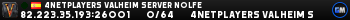 4Netplayers Valheim Server Nolfe