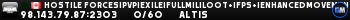 HOSTILE FORCES|PVP|Exile|FullMil|LOOT+|FPS+|EnhancedMovement| HOSTILE FORCES|PVP|Exile|FullMil|LOOT+|FPS+|EnhancedMovement|