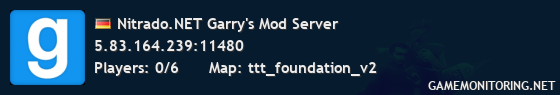 Nitrado.NET Garry's Mod Server Nitrado.NET Garry's Mod Server