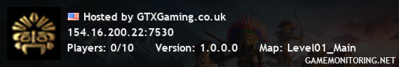 Hosted by GTXGaming.co.uk Hosted by GTXGaming.co.uk