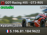 GOT-Racing #05 - GT3-R05