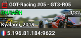 GOT-Racing #05 - GT3-R05