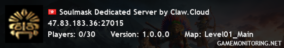 Soulmask Dedicated Server by Claw.Cloud Soulmask Dedicated Server by Claw.Cloud