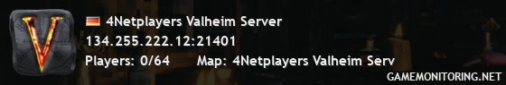 4Netplayers Valheim Server 4Netplayers Valheim Server