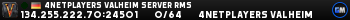 4Netplayers Valheim Server RMS 4Netplayers Valheim Server RMS