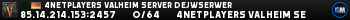 4Netplayers Valheim Server dejwserwer 4Netplayers Valheim Server dejwserwer