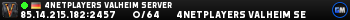 4Netplayers Valheim Server 4Netplayers Valheim Server