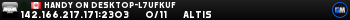 Handy on DESKTOP-L7UFKUF Handy on DESKTOP-L7UFKUF