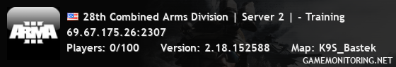 28th Combined Arms Division | Server 2 | - Training 28th Combined Arms Division | Server 2 | - Training