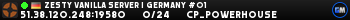 Zesty Vanilla Server | Germany #01