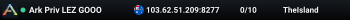 Ark Priv LEZ GOOO