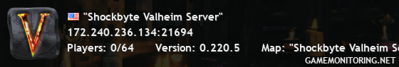 "Shockbyte Valheim Server" "Shockbyte Valheim Server"