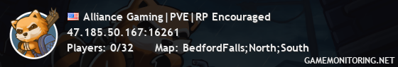 Alliance Gaming|PVE|RP Encouraged Alliance Gaming|PVE|RP Encouraged