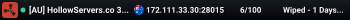 [AU] HollowServers.co 3x Solo/Duo/Trio/Quad | Shared BPs