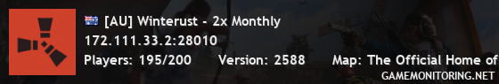[AU] Winterust - 2x Monthly
