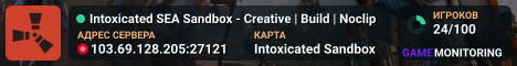Intoxicated SEA Sandbox - Creative | Build | Noclip