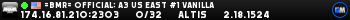 =BMR= Official: A3 US East #1 Vanilla =BMR= Official: A3 US East #1 Vanilla